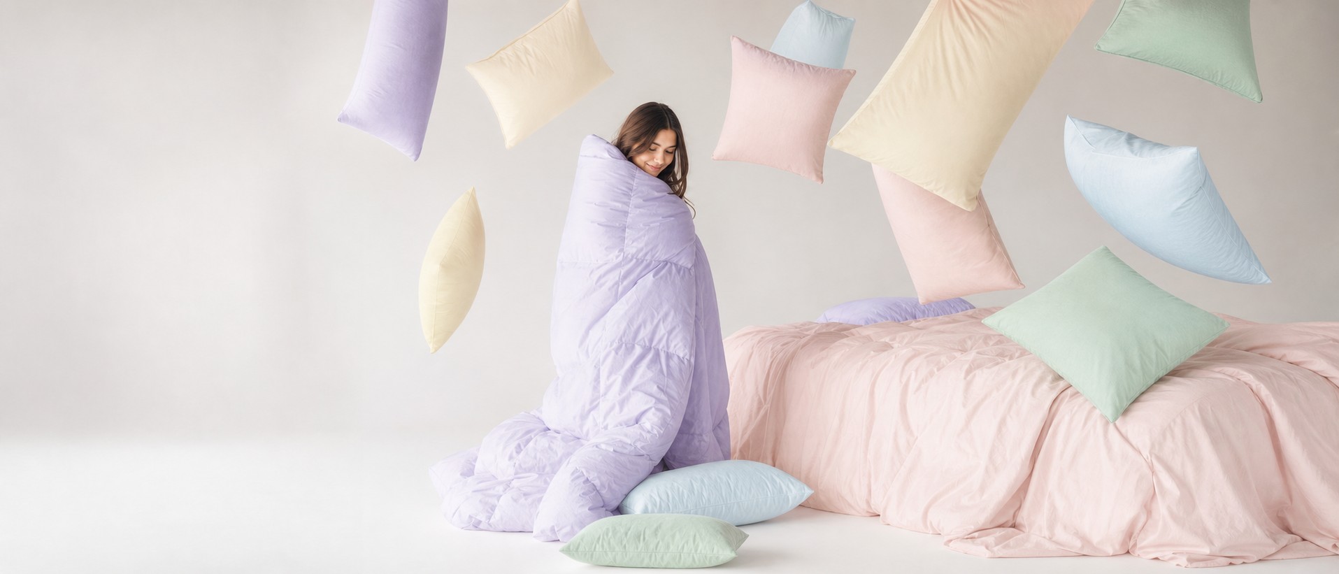 Recuelife pastel bedding collection