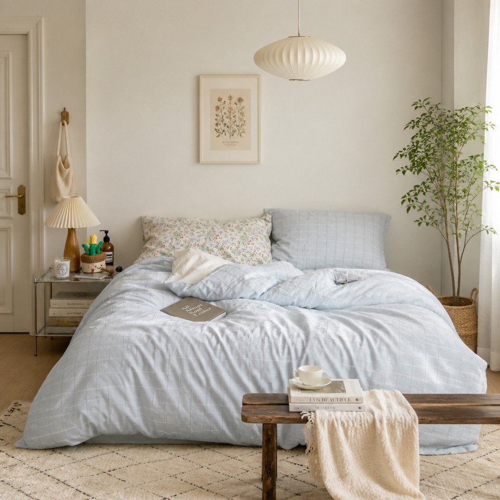 Floral bedding scene 1